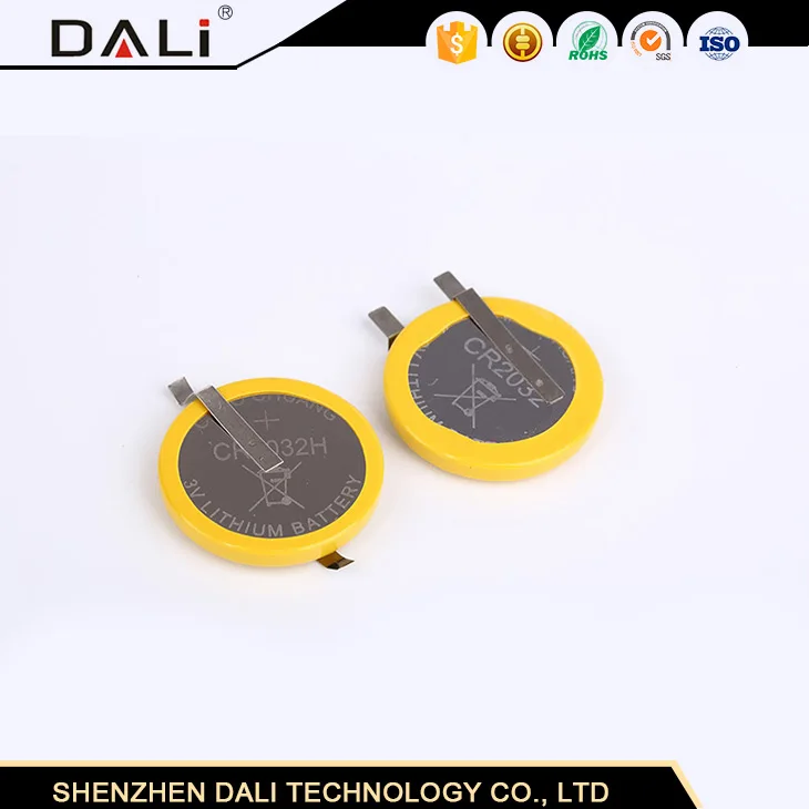 3v Lithium Battery 3v Cr2450 Cr2032 With Solder Tabs Cr2450 Battery With Pin Soldering Tab Cr