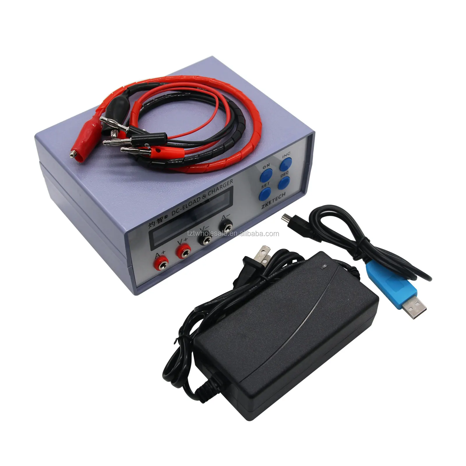 5v Output Electronic Load Battery Tester For Mobile Battery Capacity