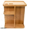 Bamboo Multi Function Storage Makeup Tool Organizer /Homex-BSCI-FSC