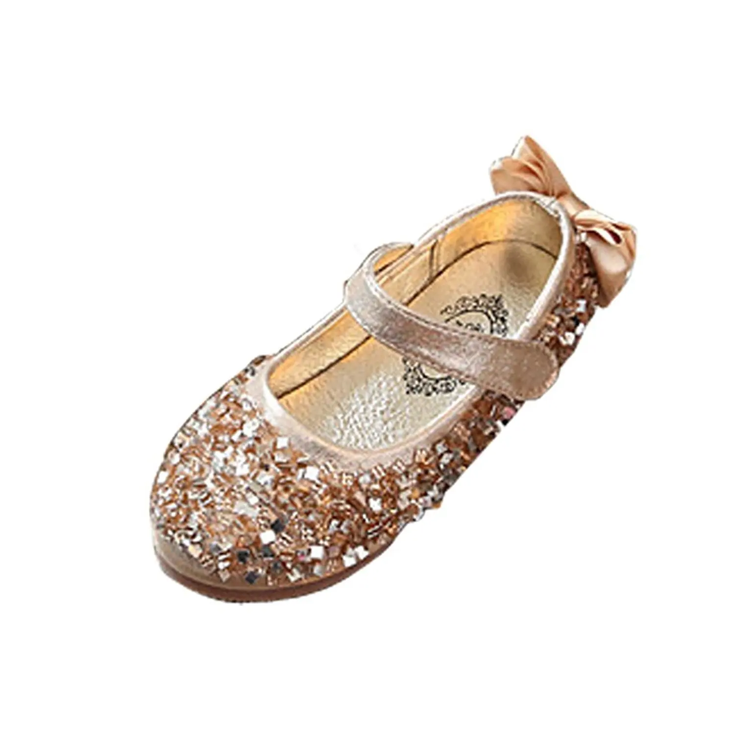 inexpensive gold shoes