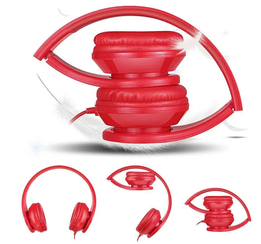 OEM sport over ear wired headphone earphone for mp3 music player smartphone - ANKUX.COM