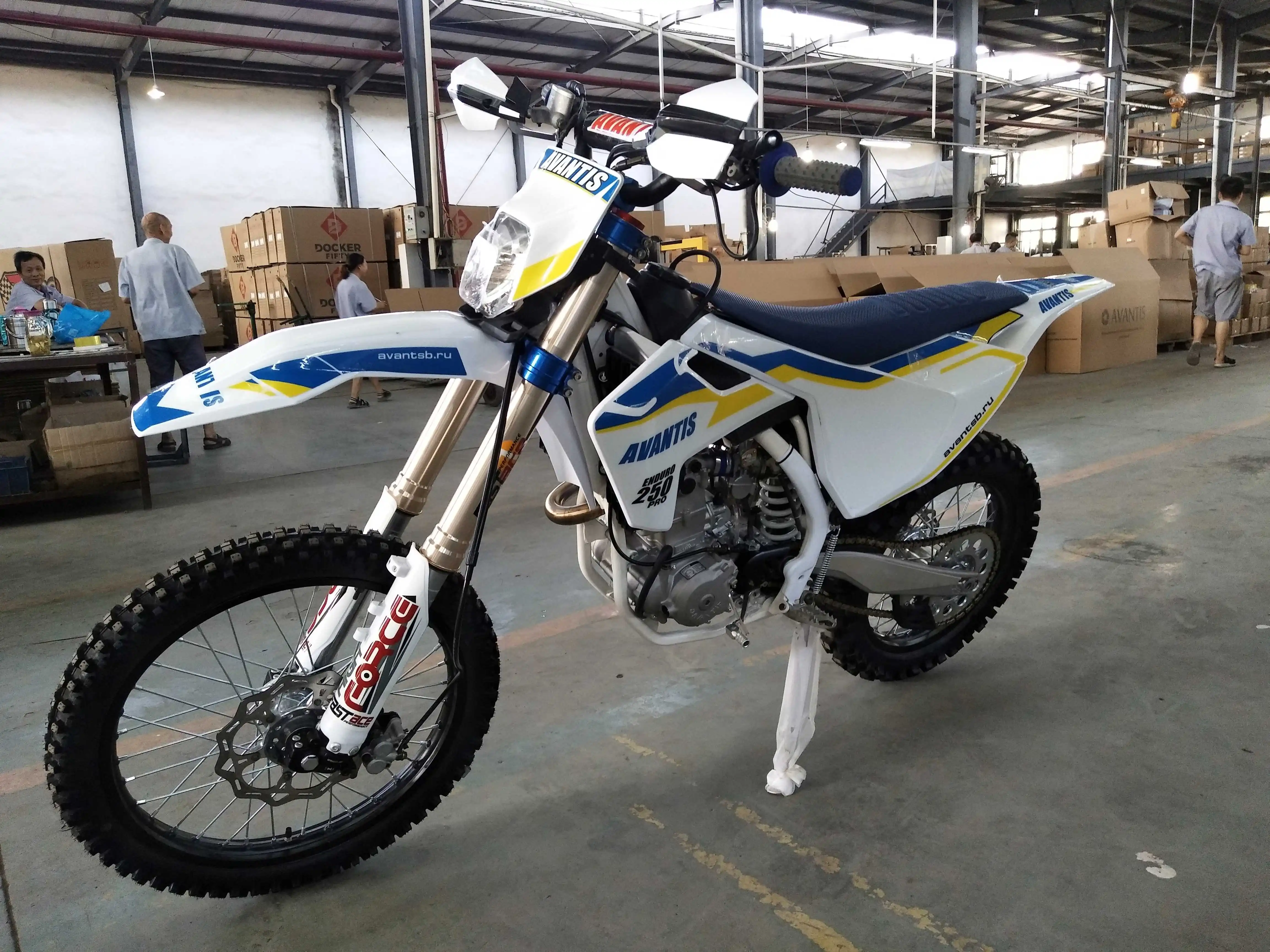 250cc on off road motorcycle