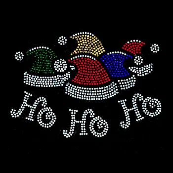 Beautiful Christmas Santa Crystal Bling Ho Ho Ho Iron On Transfers Wholesale Rhinestones Machine For Clothes Buy Ho Ho Ho Iron On Transfers Christmas Santa Crystal Bling Iron On Transfers Wholesale Rhinetones Machine