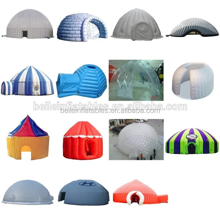 Best Price Inflatable Tent Inflatable Igloo Tent With Led Light For