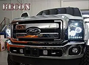 Recon Accessories 264272BKCC Headlight Assembly by Recon