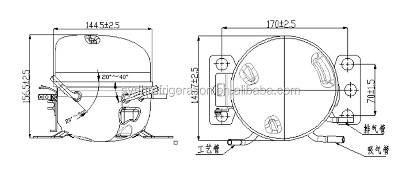 Компрессор ne2125e. Технические характеристики компрессоров donper. Компрессор h170cy1 характеристики. H170cy1 компрессор для холодильника. H170cy1 компрессор для холодильника.