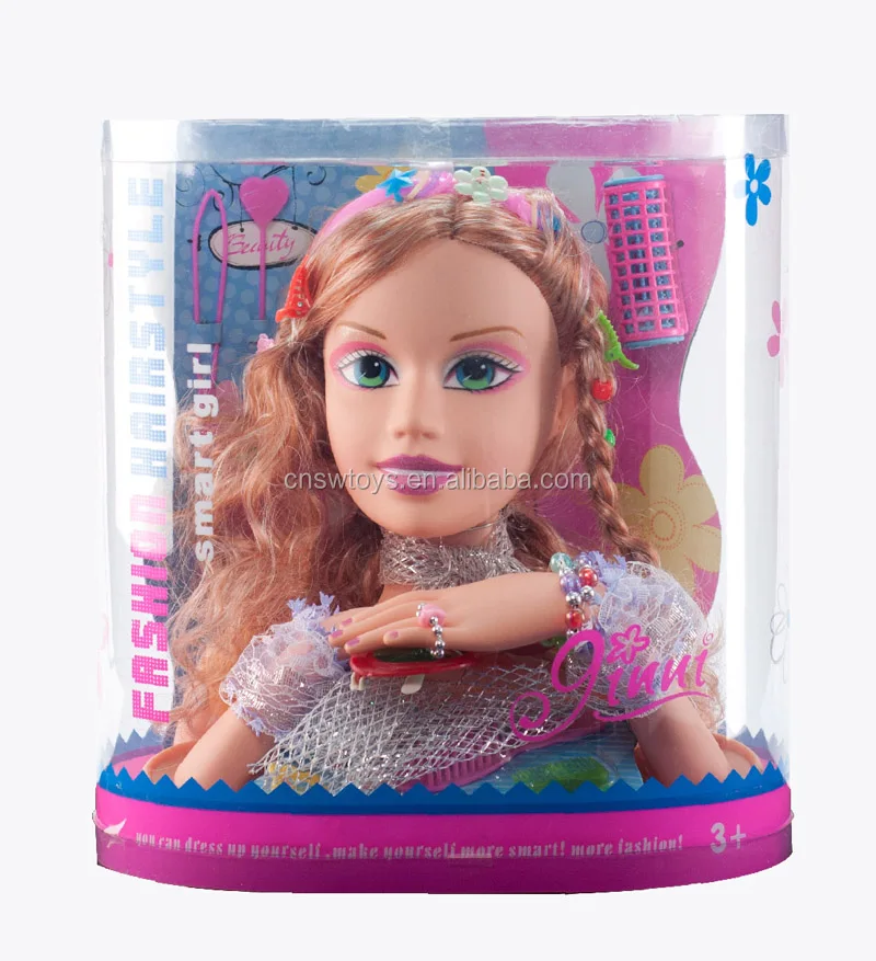 Kit Play Half Body Makeover Doll With Cosmetics Case Buy Makeover