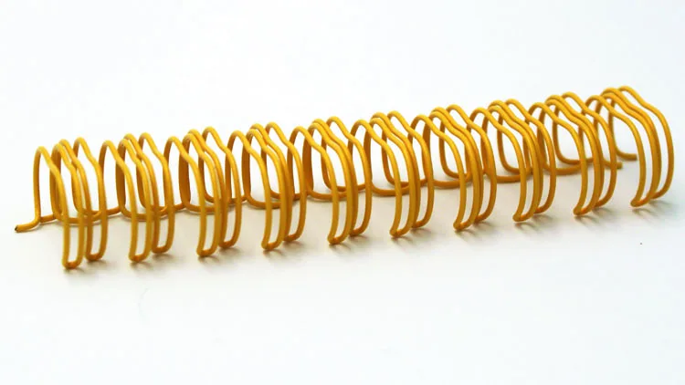 Nylon Coated Metal Double Loop Wire O Binding Supplies