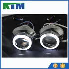 KIM 2.5 inch universal automobile refit car accessories angel eyes headlights lenses with COB