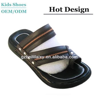 black slippers for boys