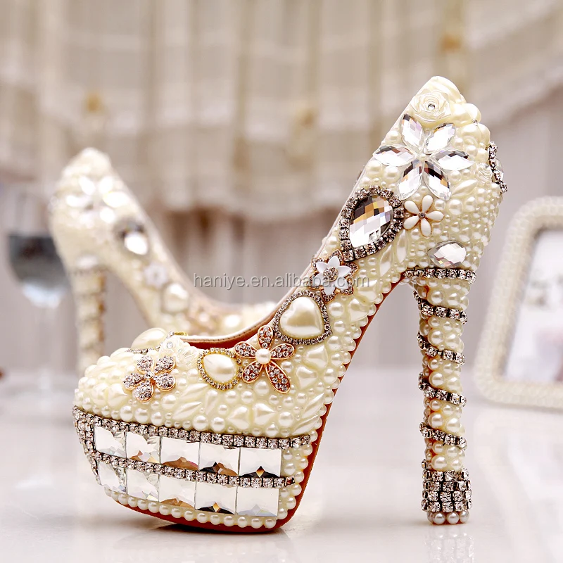 2017 Nouvelles Femmes Pompes Chaussures Talons hauts chaussures de mariage de Luxe, italien En Cuir