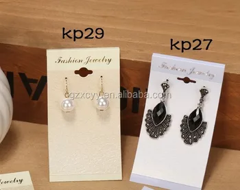 Factory Price Paper Cardboard Earring Display Cards High Factory Price Paper Cardboard Earring Display Cards