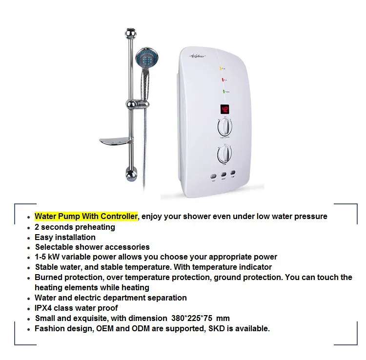 Bathroom Hot Electric Water Geyser For Home Use Buy Bathroom Hot