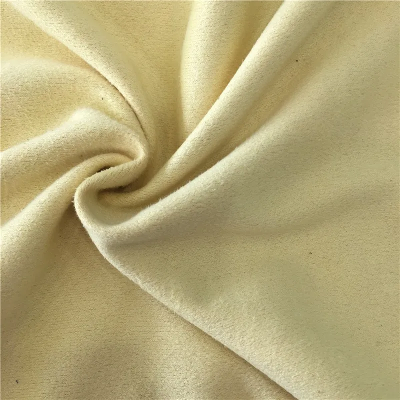 Polyester Spandex Stretch Suede Fabric For Garments - Buy Stretch Suede 