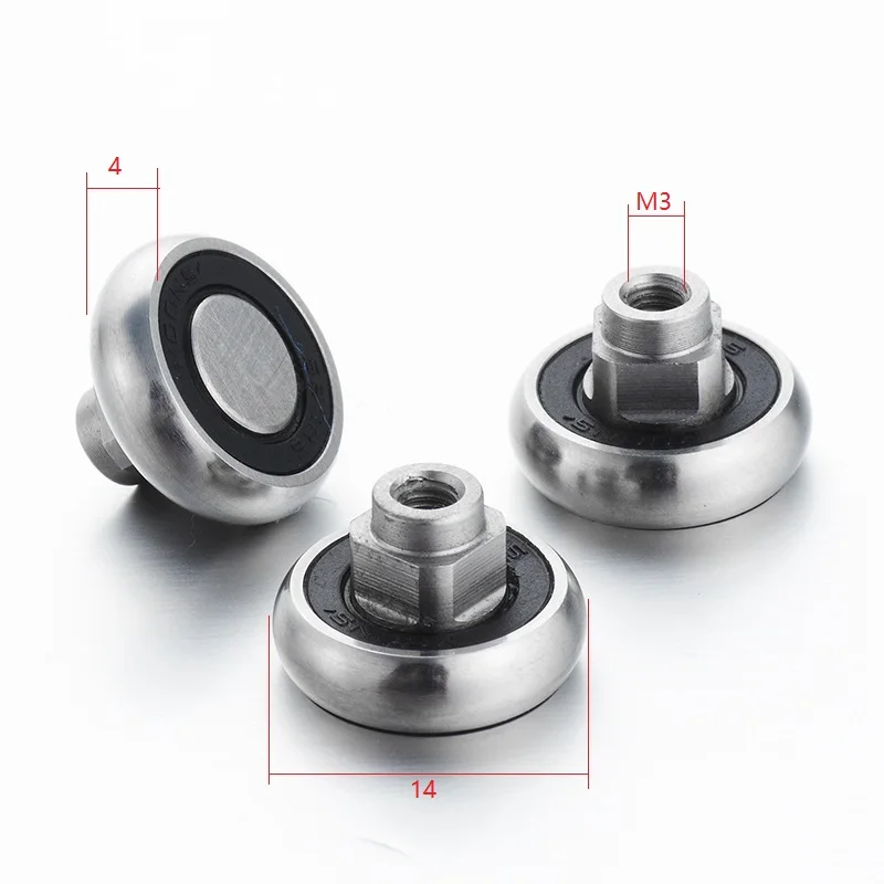 Cr30bc Cr30be M5x22.8x7 Concentric And Eccentric Linear Roller Bearing