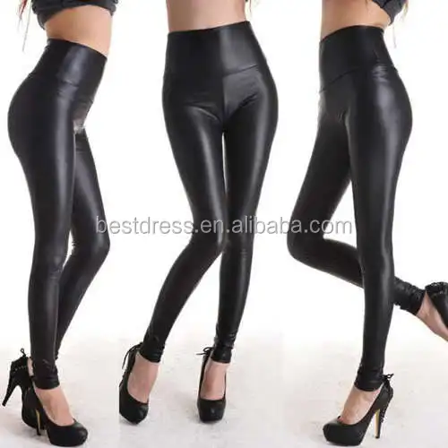 leather jeggings
