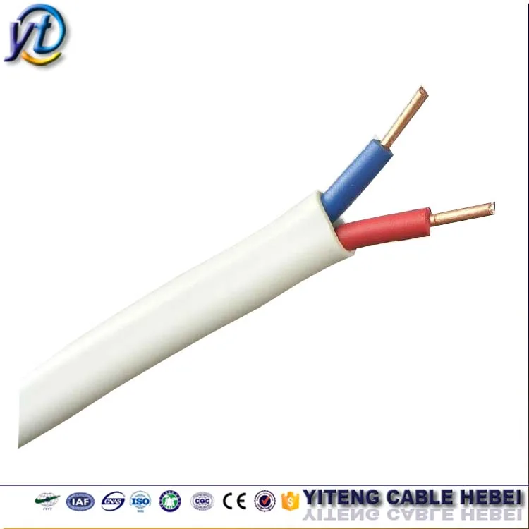 2.5mm Twin And Earth Cable Bvvb Flat Pvc Sheath Electric Wires Factory Price Buy Twin Cables 2