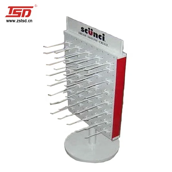 Store Metal Pegboard Display Stand For Hair Accessories,Boutique Shop