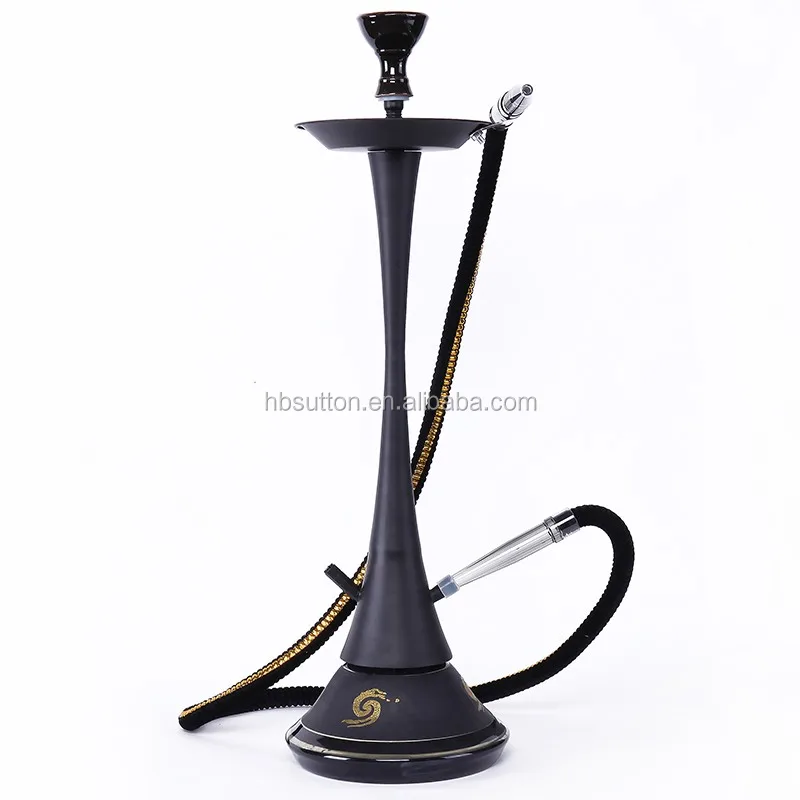 Toptan Sale Large Size Stainless Steel Metal Hookah Chisha Turkish