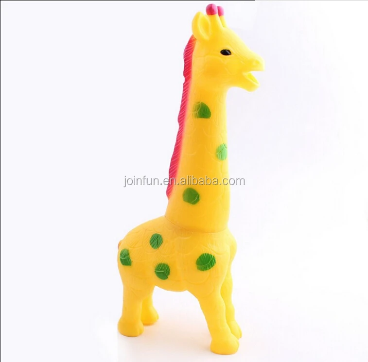 Cartoon Vinyl Giraffe Toys,Making Vinyl Plastic Giraffe Toys,Oem Custom
