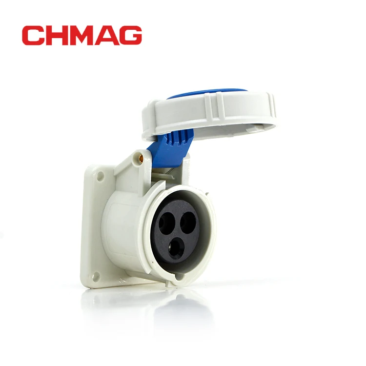 Iec Cee Ip67 Industrial 3 Phase Female Socket Manufacturer Floor Socket