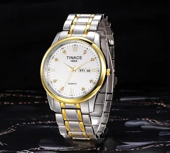 wholesale tinace wrist watches for men antique gold plating