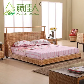 Wicker Bedroom Furniture Natural Rattan Wicker Bedroom Furniture