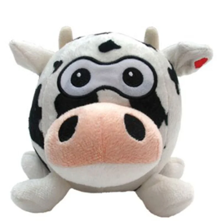 pink cow plush toy