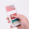 Custom Logo RFID Blocking Aluminum Alloy Pull Out Credit Cards Holder Minimalist Front Pocket Wallet