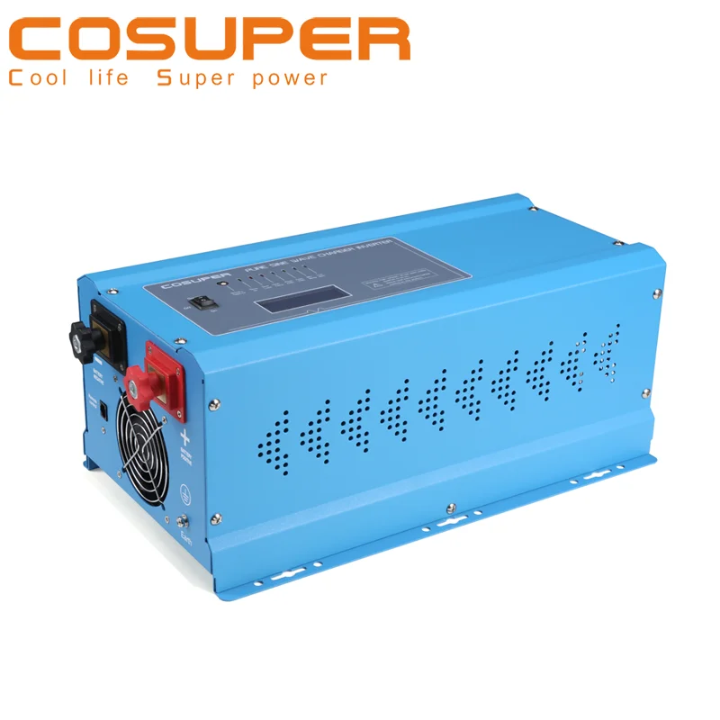 Power Inverter Professionale 5000W Onda Sinusoidale Pura da 24VDC a 220VAC  - Laser Electronic Srl