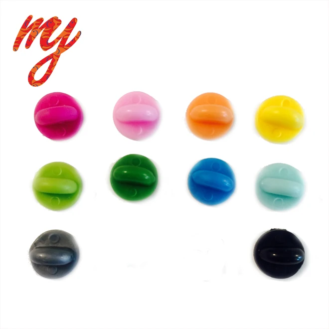 High Quality Colour Rubber Clutch Custom Soft Enamel Lapel Pin Buy