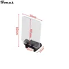 3mm Thick Optic Scope Foldable Lens Shield Protector with Clear and Yellow Lens Fit 20mm Rail Mount for Aim Sports Reflex Sight