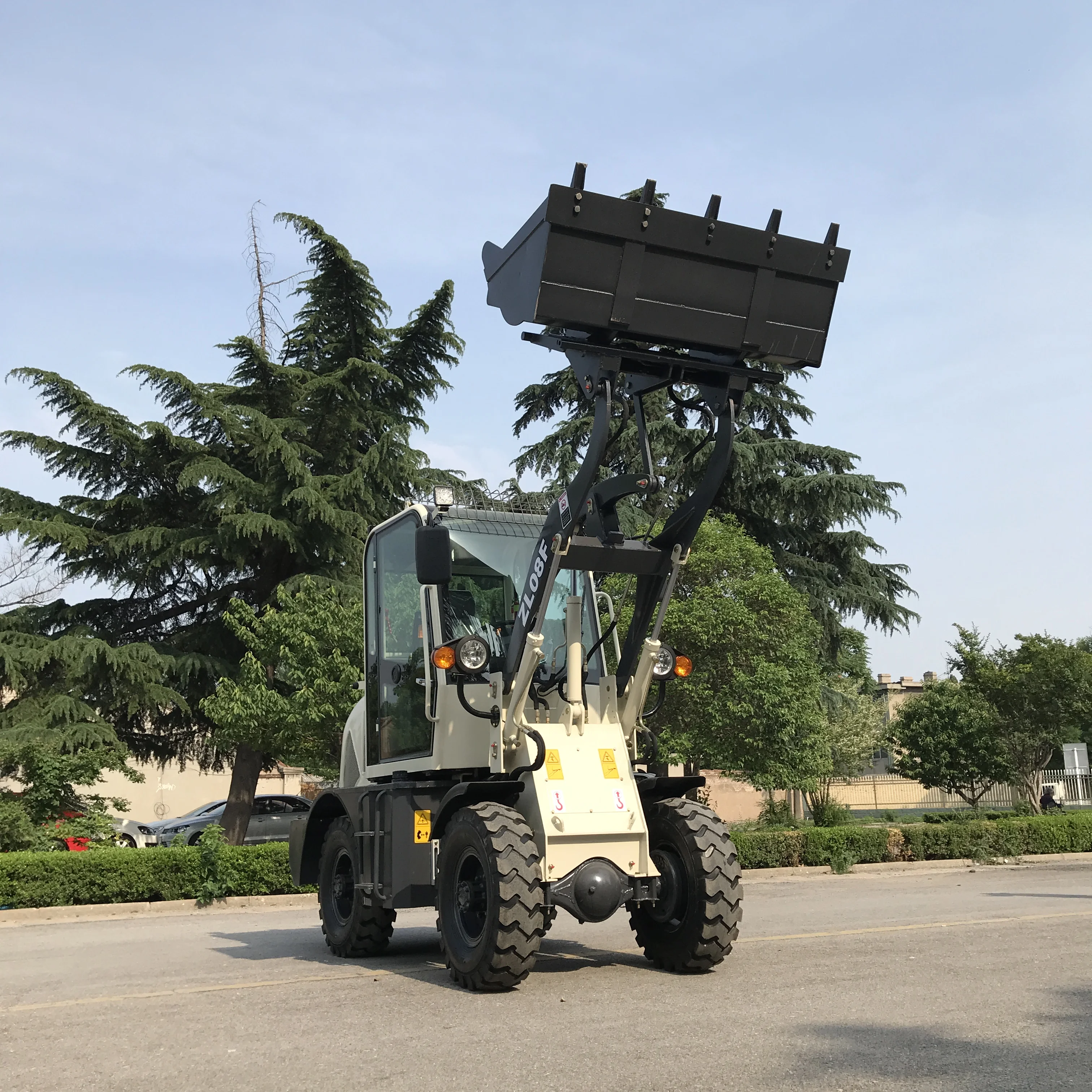 China construction heavy duty machine 2ton front end wheel loader price