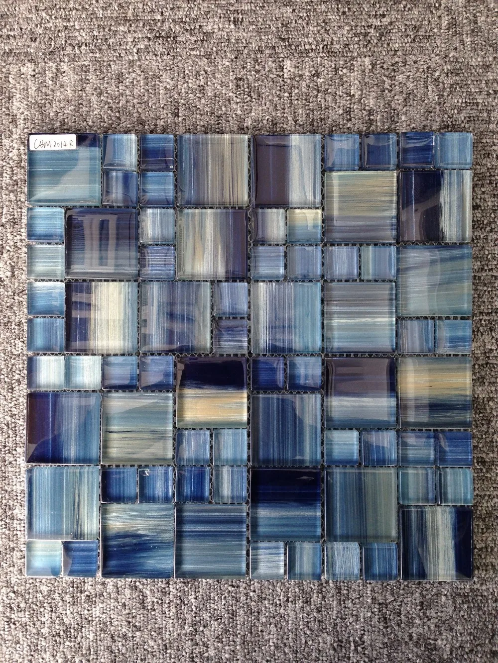 Natual Marble Stone Mosic 12x12 Blue Ceramic Floor Tile Buy 12x12