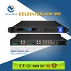 4 way RF DVB standard demodulator decoder for scrambling programs decode