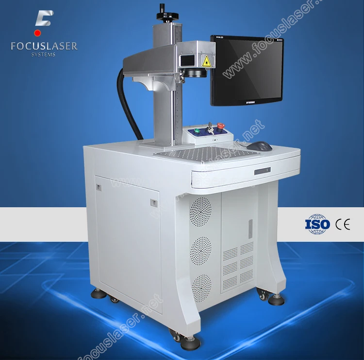 Focuslaser Fiber Laser Marking Machine Laser Engraving Machine for Stainless Steel Aluminum Brass Copper