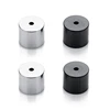1.2mm Hole Stainless Steel Bracelets Findings Necklace Clasps Connector End Cap For Jewelry Making