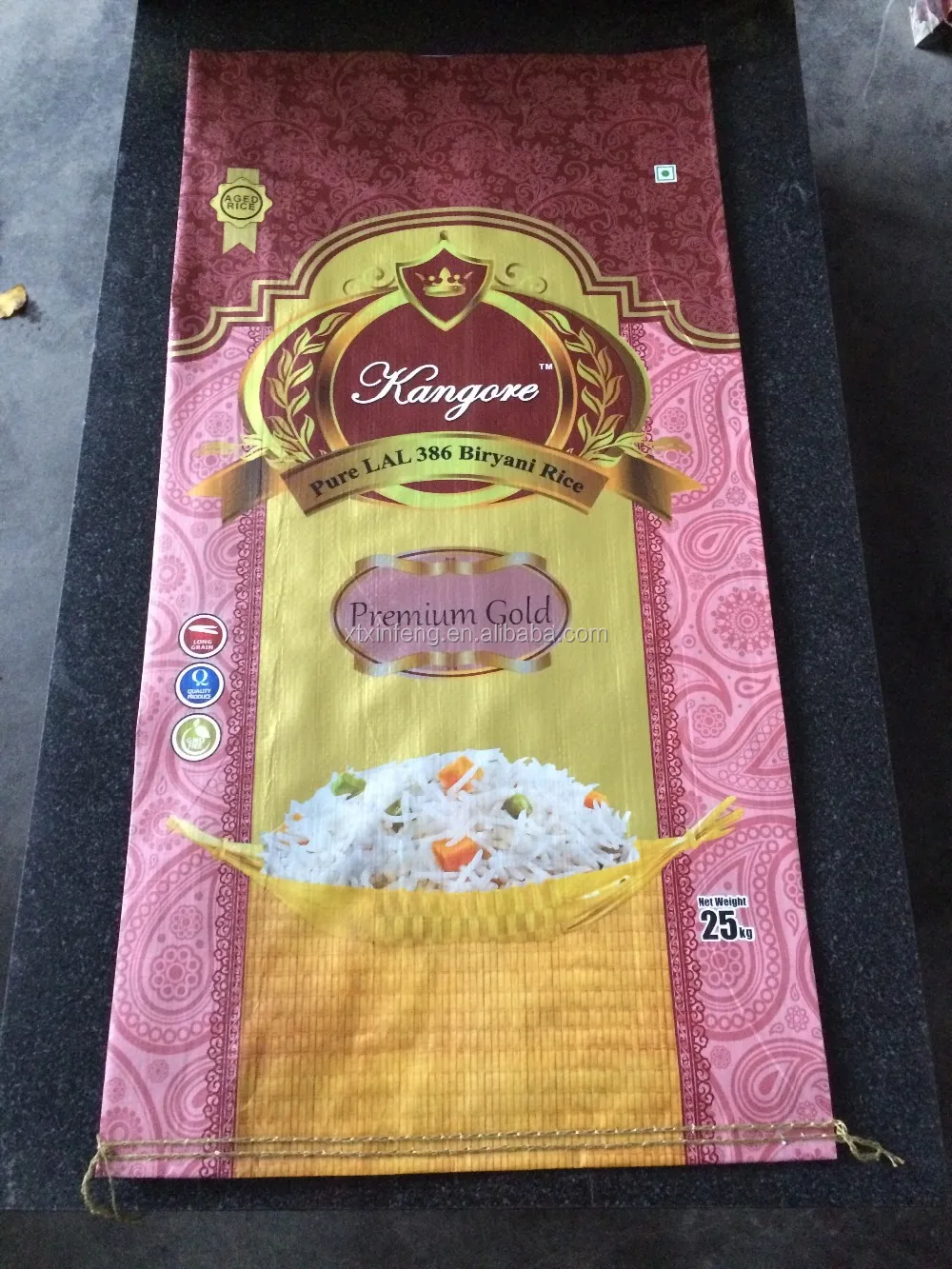 Good Price 50kg Thailand Rice Bags,100kg Sugar Rice Flour Plastic Bag