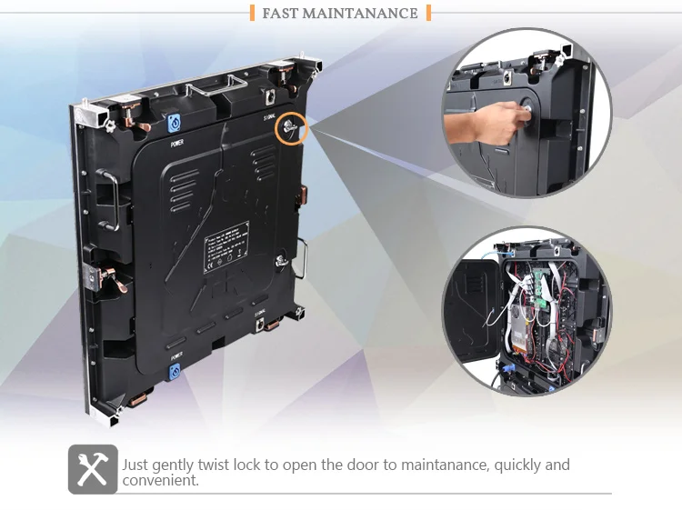 high resolution 64*32 hd sex video  indoor led display screen for rental 