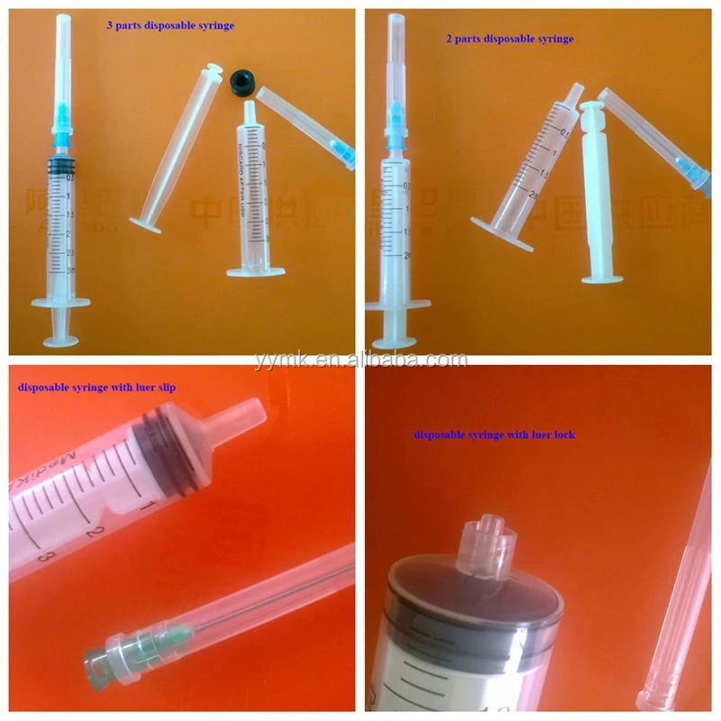 5ml hypodermic syringe,22G needle gauge syringes,injection syringe ...