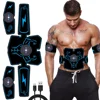 Electric abs EMS Abdominal Muscle Stimulator Body Waist Trainer Fitness Slimming Belt Weight Loss Massager for Man and Woman
