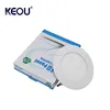 3W 6W 9W 12W 15W 18W 24W ultra-thin led panel light 3000K/4000K/6000K Dimmable AC220V 12V round led flat panel ceiling light
