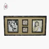 Wall decorative linen fabric wooden photo frame