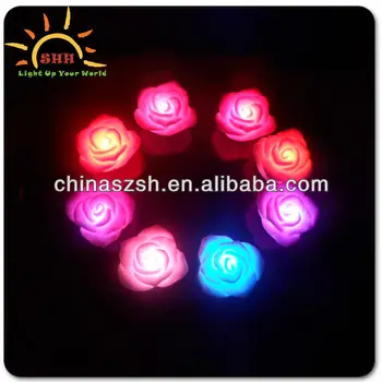 Red Rose Love Mood Lamp Night Light Wedding Favor Decoration Hot Colors Changing Led Roses Lighting Flashing Red Rose Love Mood Lamp Night Light Wedding Favor Decoration Hot Colors Changing Led Roses Lighting Flashing