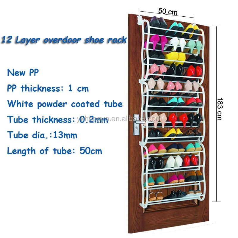 Hot Selling 36 Pairs Space Saving Wall Mounted Shoe Rack View Wall Mounted Shoe Rack Oem Product Details From Yongkang Hongya Household Products Co Ltd On Alibaba Com