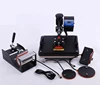 12" x 15" 5 in 1 T-shir Heat Press Machine Sublimation Heat Press Machine for Mug Cap Hat Plate Case Puzzle Key Chaine Printing