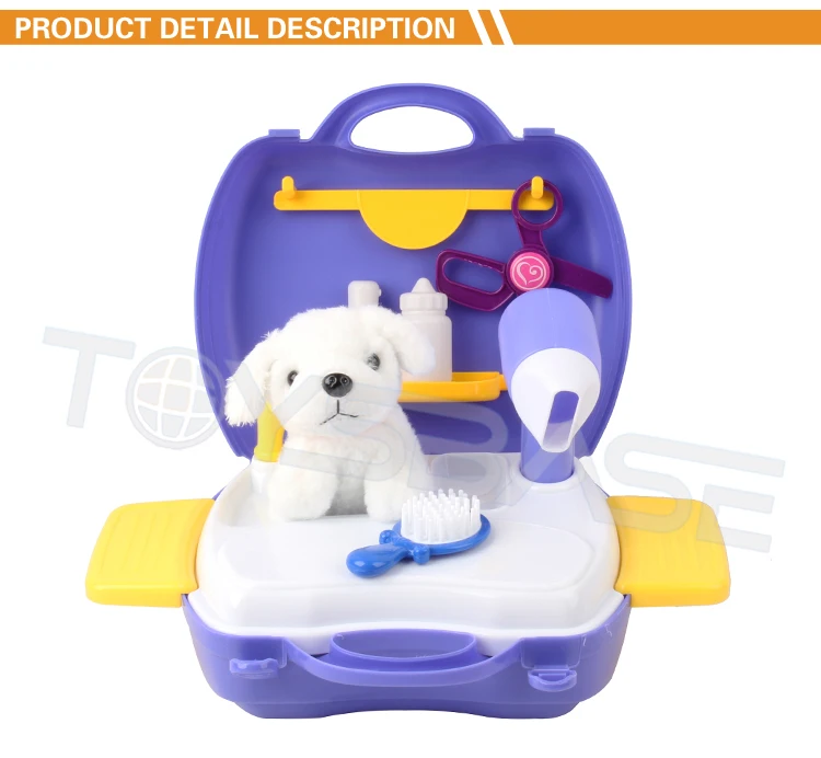 2017 Kids Pretend Play Pet Shop Toy Dog With Tool Box Buy Toy Dog