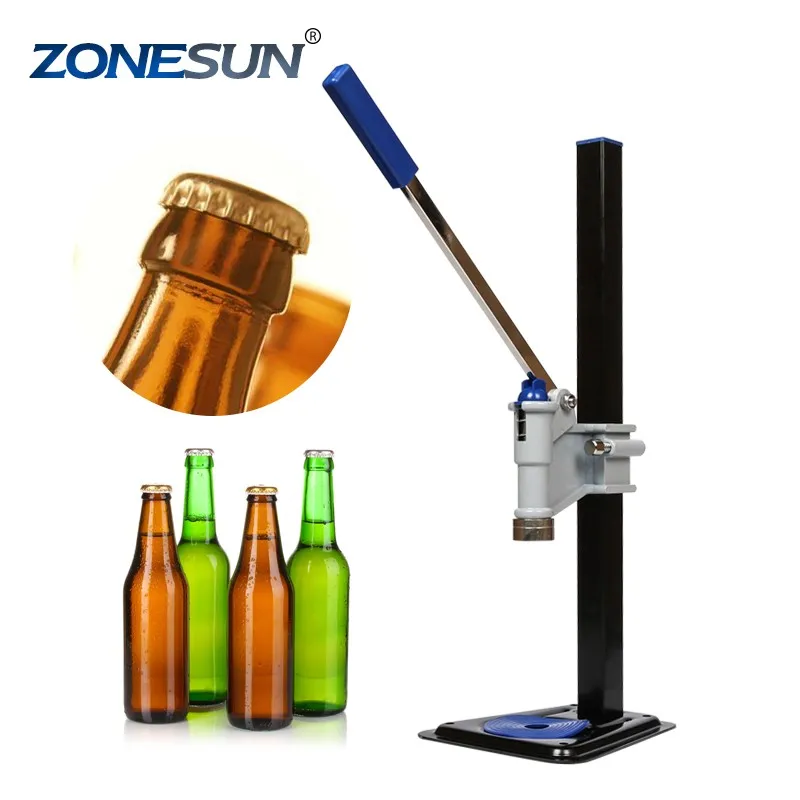 Zonesun Manual Stainless Steel Corkers Wine Corking Machine Capping Tool Brewed Wine Bottle Cork