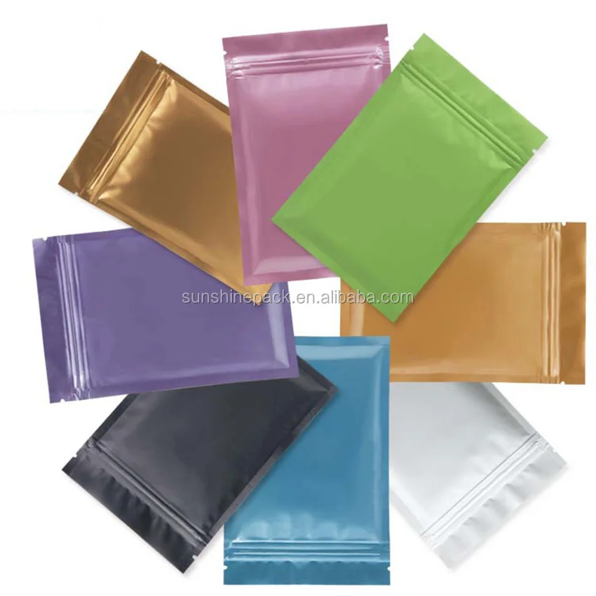 Custom Heat Seal Aluminum Foil Face Mask Packaging Bags / Cosmetic Mask