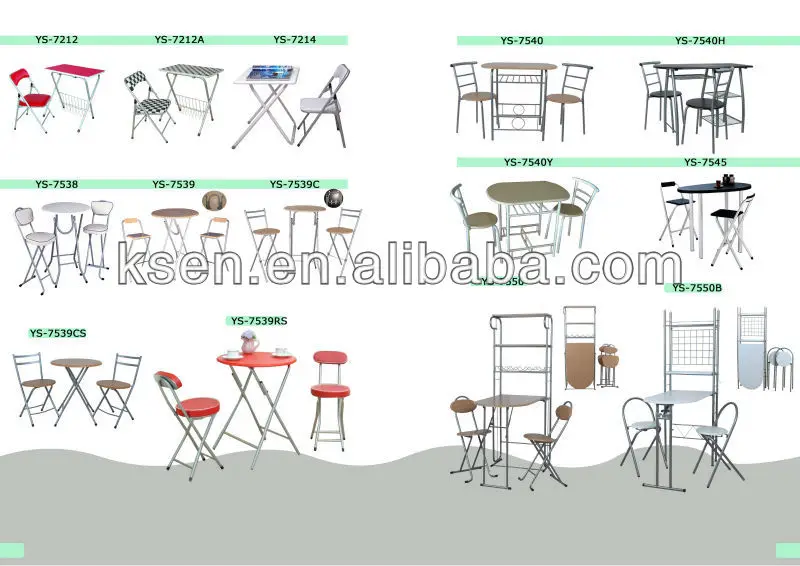 Small Round Folding Chair With Durable And Padded Seating Kc7316d